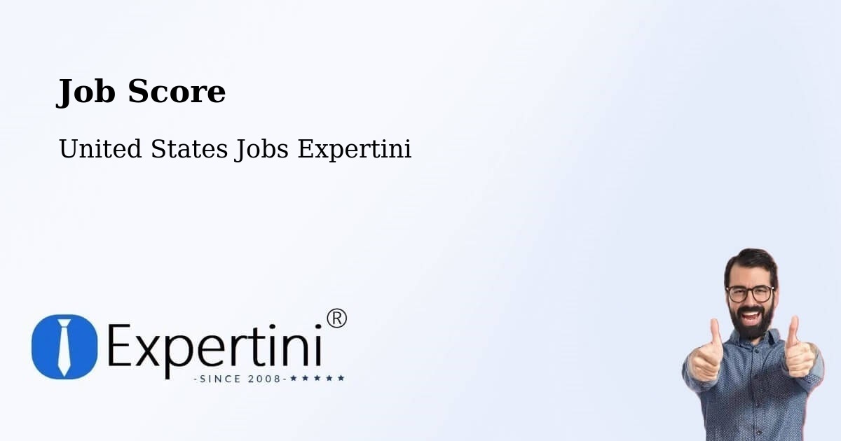 Job Score & Job Description Score Tool – Conley - United States Jobs Expertini